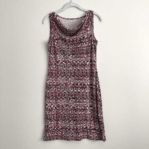 Title Nine Womens Cowl Neck Sleeveless Dress Size XS Athletic Pink Casual - Picture 1 of 7